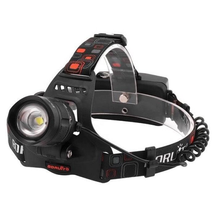 Налобний ліхтар Bailong BL-T32-P50, потужний налобний світлодіодний ліхтарик на голову, три режими