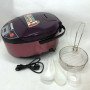 Мультиварка Rainberg RB-6207 З Фритюрницею, 12 Програм, скороварка пароварка мультиварка. Колір коричневий