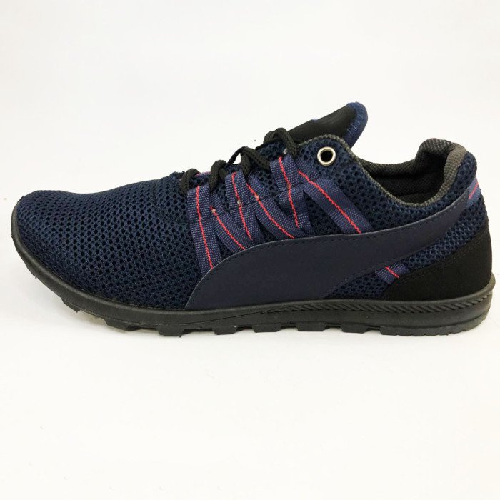 Літні кросівки чоловічі сітка 41 розмір. Кросівки, молодіжні чоловічі літні кросівки. Модель 68225. Колір: синій