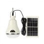Лампочка акумуляторна лампа Golden Road GR 6028 USB із сонячною панеллю, кемпінгова лампа світильник
