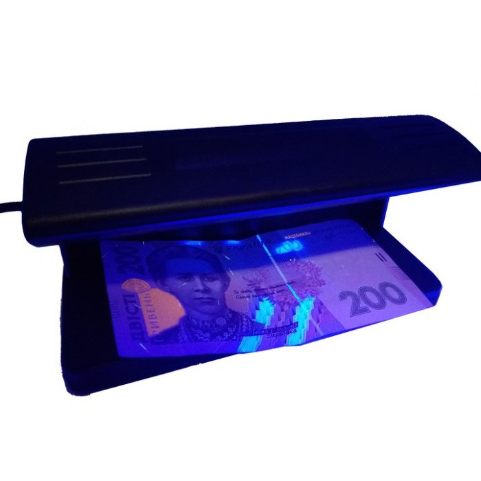 Детектор валют ультрафіолетовий Counterfeit Money Detector UV Ultraviolet Light 318