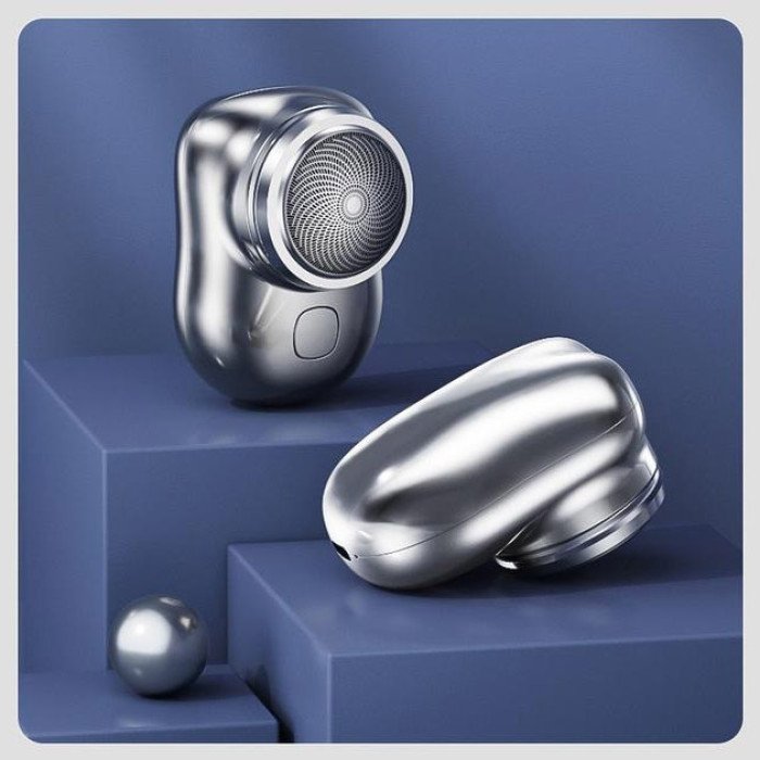 Електробритва Mini Shaver дорожня бездротова роторна акумуляторна для вологого і сухого гоління