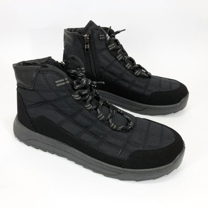 Черевики чоловічі 41 розмір, Кросівки для зимових прогулянок, Зимові чоловічі кросівки з текстилю