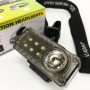 Ліхтар налобний YJ-A06-LED+6SMD, Тактичний ліхтар з червоним світлом на каску, Головний ліхтарик