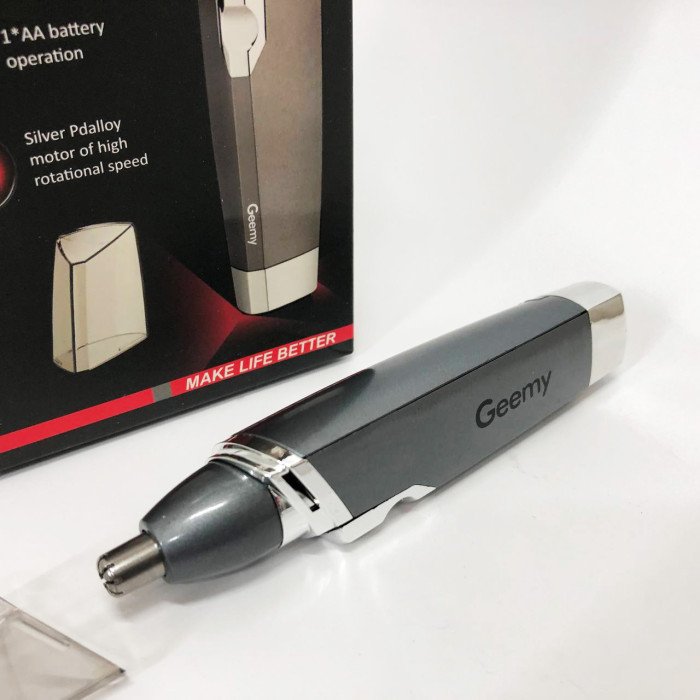 Універсальний вібраційний триммер для носа та вух Gemei GM-3002 на батарейках