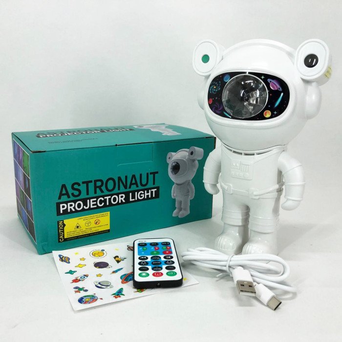 Нічник-проектор Астронавт Astronaut Нічник дитячий проектор зоряне небо