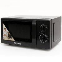 Мікрохвильова піч Rainberg RB-7151 20 л 1200 Вт 5 рівнів потужності 8 режимів. Колір: чорний
