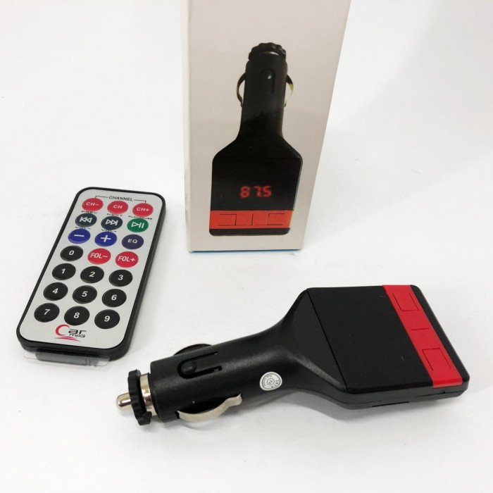 Автомобільний FM-модулятор трансмітер Fm-04, MP3 Player з пультом дистанційного керування