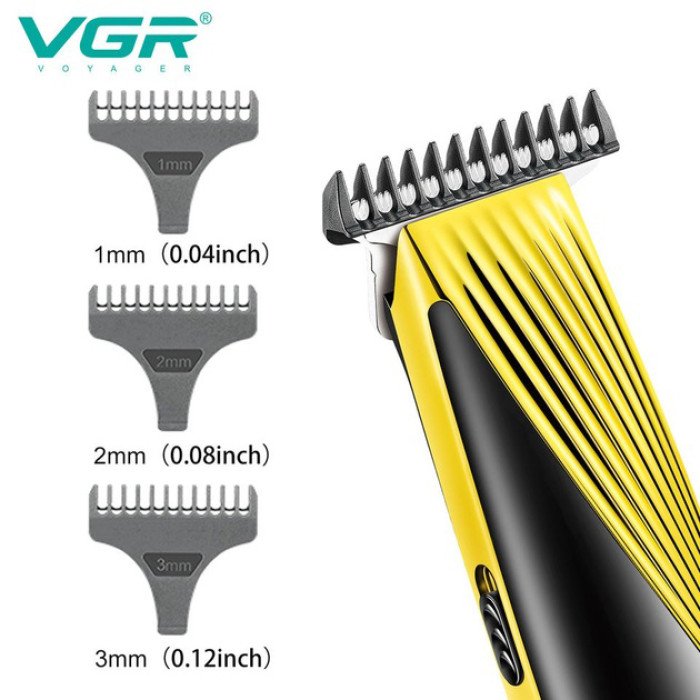 Машинка для стрижки акумуляторна VGR V-959 тример для волосся та бороди