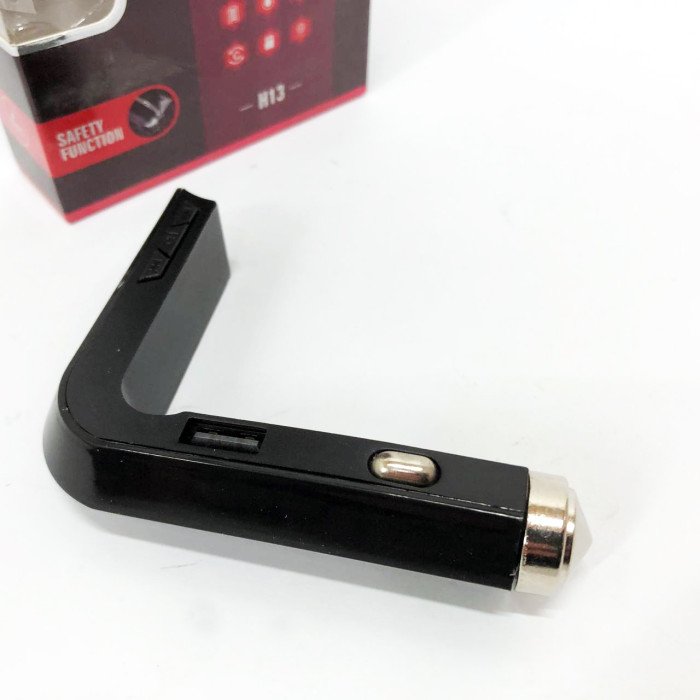 Автомобільний MP3 Трансмітер FM-модулятор HZ H13 LCD AUX/USB, Bluetooth фм передавач для автомагнітоли