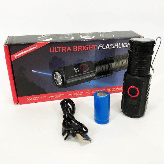 Ліхтар ручний PL-302, Супер яскравий ліхтарик, Ручний ліхтар з високою яскравістю, Ліхтарик police оригінал