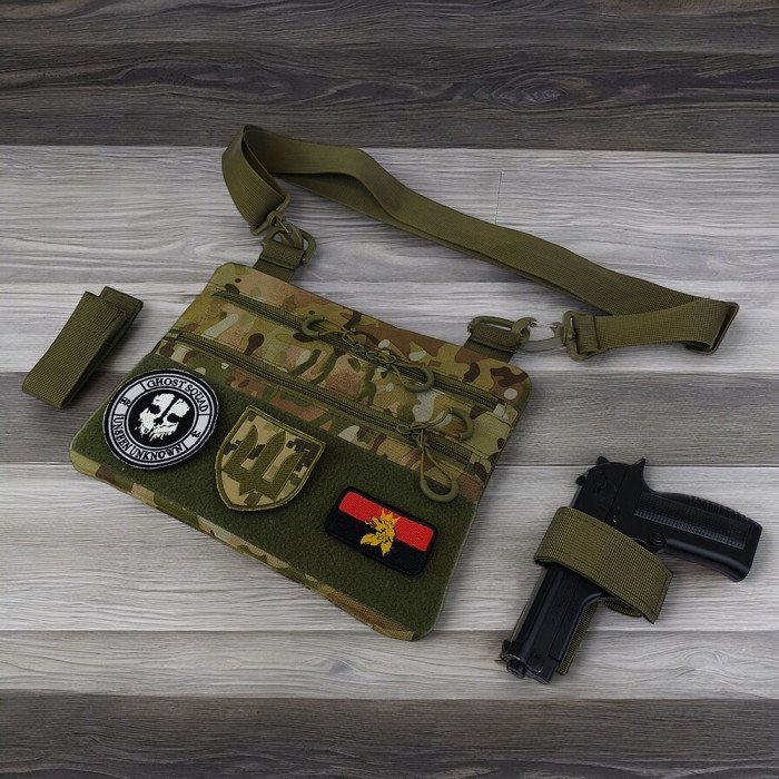 Чоловіча сумка-слінг тактична, Рюкзак військовий сумка тактична, сумка нагрудна чоловіча тактична