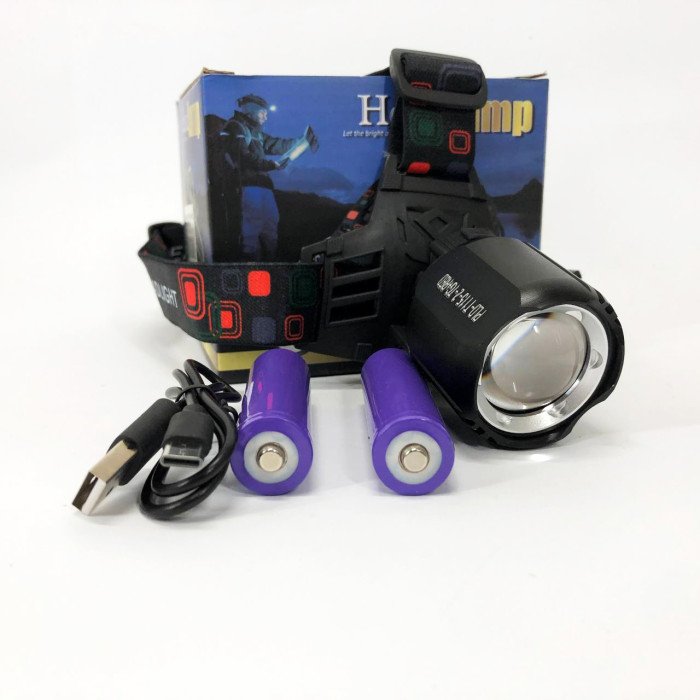 Ліхтар налобний PLD-T115-2PM10-TG (white+red), Ліхтарик на голову для роботи, Надпотужний ліхтар налобний