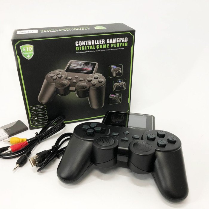 Ігрова консоль-джойстик S10 з 2.4 дюймовим LCD екраном, Ігрова приставка game, Дитяча приставка тетріс