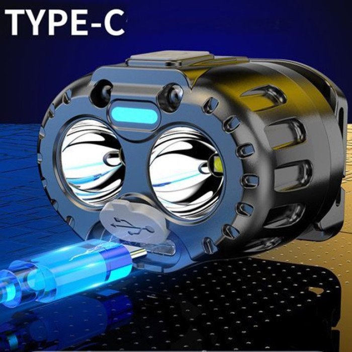 Ліхтар налобний Bailong 666-2 XPL, Потужний ліхтар на голову, Наголовний ліхтар, Надійний ліхтар