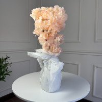 Гілка сакури, 55 см, 5 гілок (2шт/уп). Колір: персиковий Гілка сакури, 55 см, 5 гілок (2шт/уп). Колір: персиковий