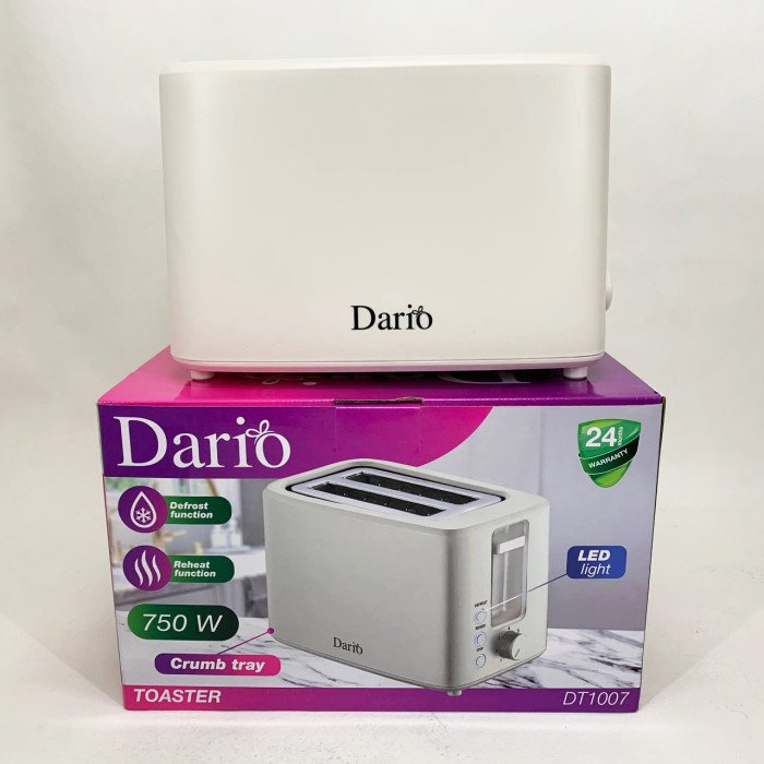 Тостер DARIO DT1007. Колір: бежевий