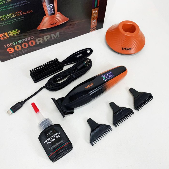 Машинка для стрижки VGR V-889T 9000RPM