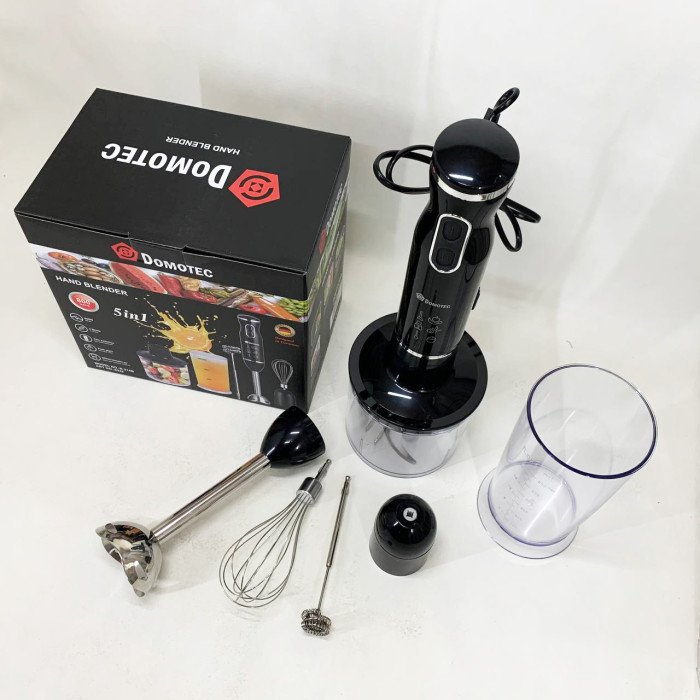 Блендер Domotec R.314B занурювальний 5 в 1800 Вт