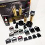 Набір VGR 2 в 1 V-001 V-977 GOLD, акумуляторна машинка для стрижки та триммер. Колір: золотий