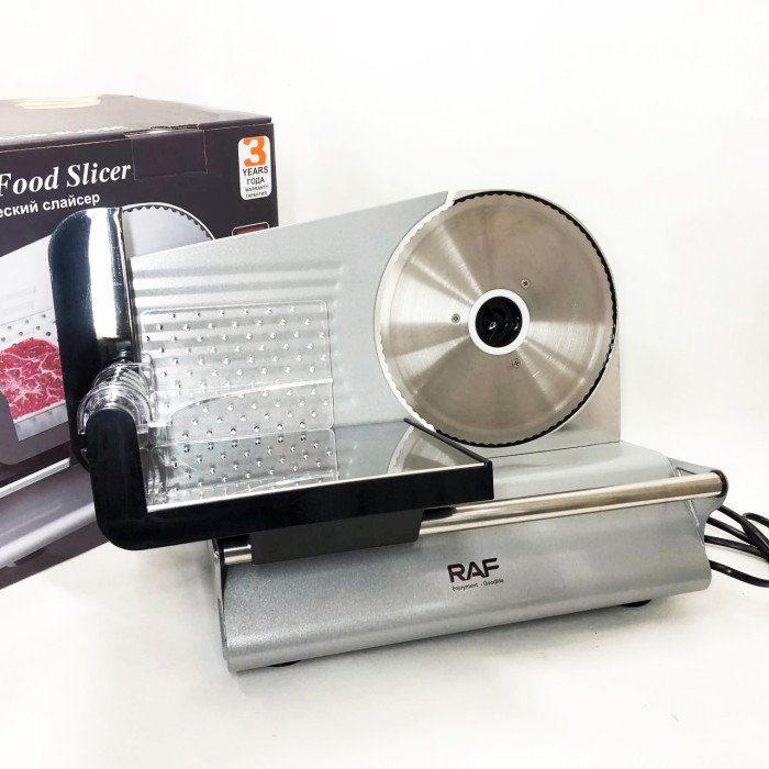 Слайсер для нарізання продуктів ломтерезка RAF R.8800
