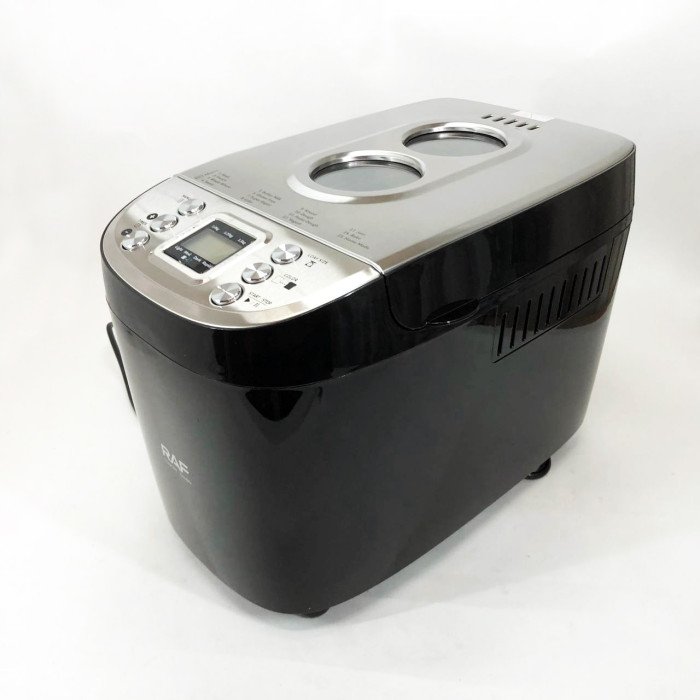 Хлібопічка RAF R.564, 15 програм, 1000-1500 г, з таймером та антипригарним покриттям