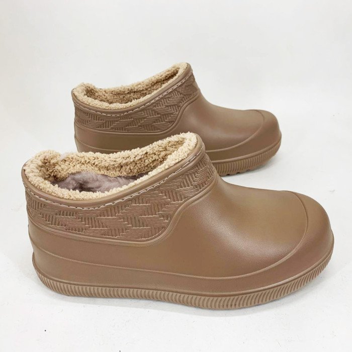 Калоші утеплені жіночі 38р 23см, Жіночі бабуші на хутрі