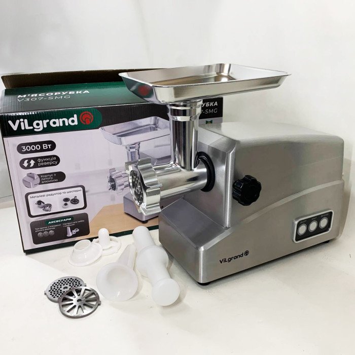 М'ясорубка ViLgrand V307-SMG