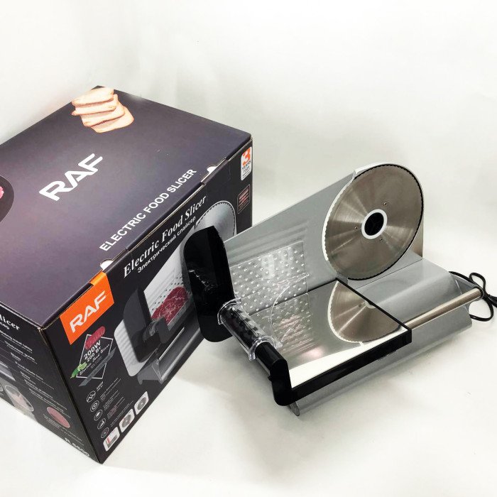 Слайсер для нарізання продуктів ломтерезка RAF R.8800