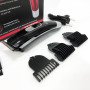 Машинка для стрижки волосся Gemei GM-6046, Практична машинка для стрижки волосся. Колір: чорний