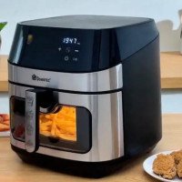 Фритюрниця без олії Domotec MS-3222 Аерофритниця 7 л 3500W Аерогриль Сенсорна Мультипіч Фритюрниця без олії Domotec MS-3222 Аерофритниця 7 л 3500W Аерогриль Сенсорна Мультипіч