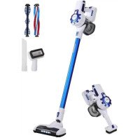 Бездротовий акумуляторний вертикальний пилосос Rainberg RB-2301 2500Вт з фільтром HEPA та LED-підсвічуванням