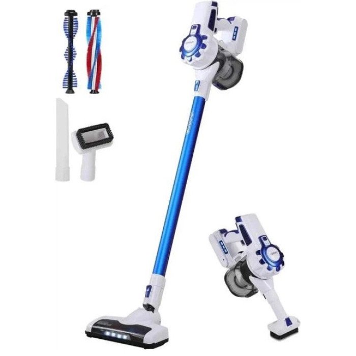 Бездротовий акумуляторний вертикальний пилосос Rainberg RB-2301 2500Вт з фільтром HEPA та LED-підсвічуванням