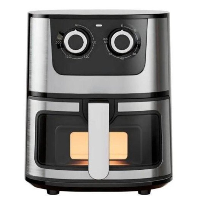 Аерогриль Rainberg RB-2269 4200W аерофритюрниця безмасляна для приготування без олії 8л