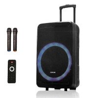 Акустична колонка з акумулятором ZXX-7676 200Вт портативна переносна колонка Bluetooth на колесах