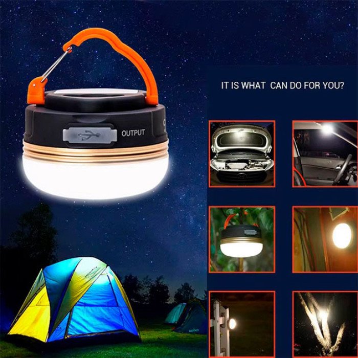 Світлодіодний ліхтар кемпінг YD-1-LED