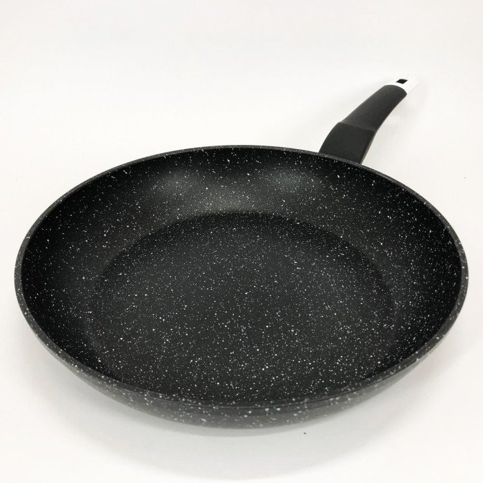 Сковорода UNIQUE UN-5137 28 см граніт темний, Сковорода з антипригарним покриттям для газової плити