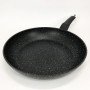 Сковорода UNIQUE UN-5137 28 см граніт темний, Сковорода з антипригарним покриттям для газової плити