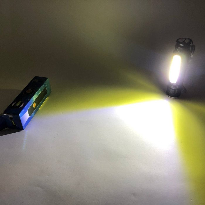 Ліхтарик портативний світлодіодний Police BL-516/616-T6-COB з USB-зарядкою, магнітом та функцією зуму