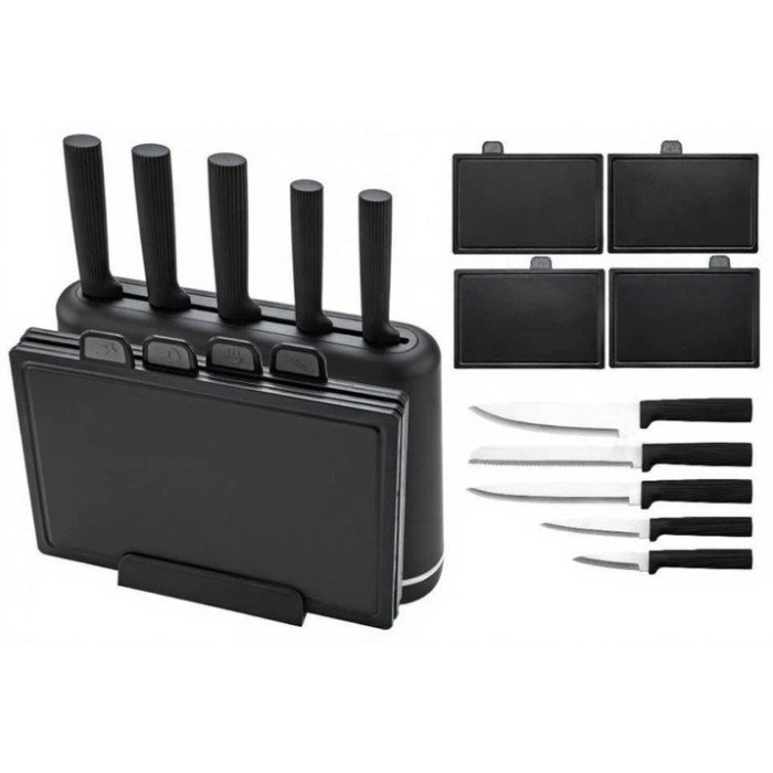 Набір ножів Edenberg EB-3620 з обробними дошками 10 предметів