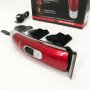 Машинка для стрижки волосся Gemei GM-6046, Машинка для стрижки волосся та гоління. Колір: червоний