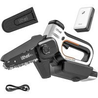 Аккумуляторная мини-пила бесщеточная Litheli от повербанка УМБ Litheli PowerBank 10000 мАч 45Вт