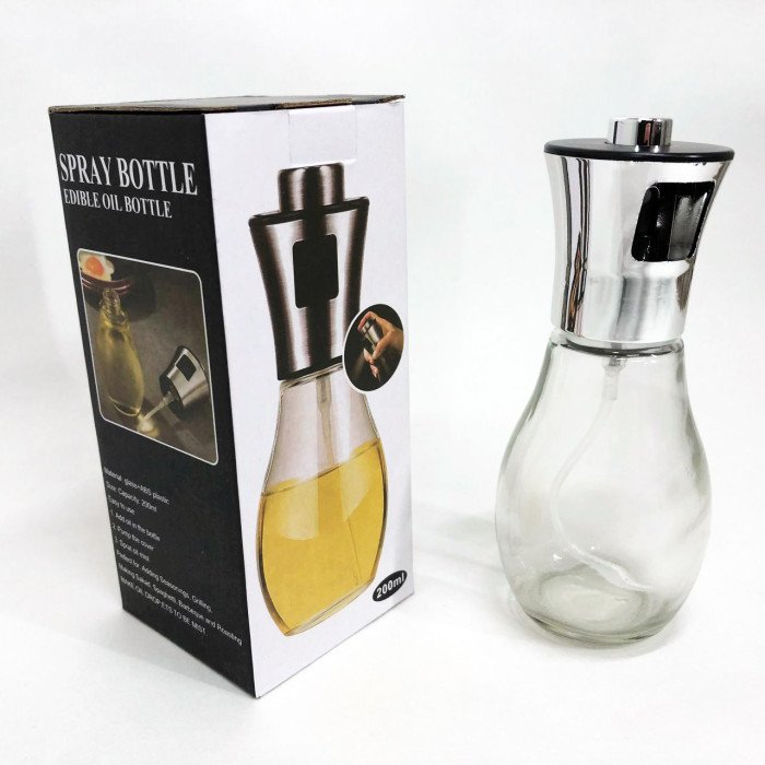 Набір пляшок з дозатором для олії Benson Big 200 мл кухонний розпилювач олії, Пляшка розпилювач