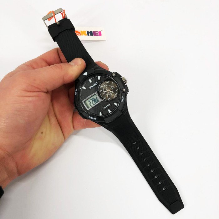 Годинник наручний чоловічий SKMEI 1761BKWT, оригінальний чоловічий годинник, брендовий чоловічий годинник