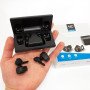 Навушники Bluetooth NIA NB710 з кейсом чорні бездротові, Навушники для тренувань сенсорні бездротові