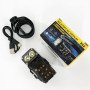 Ліхтар налобний X52, 2LED+6SMD RGB, Ліхтар на голову для бігу, Ліхтар на голову для риболовлі