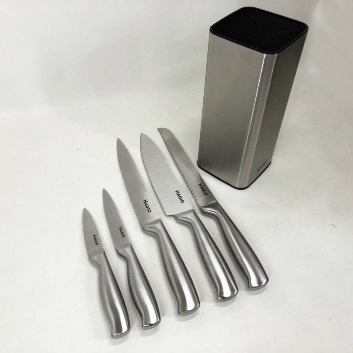 Універсальний кухонний ножовий набір Magio MG-1094 5 шт, кухарські кухонні ножі набір