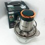 Блендер стаціонарний Rainberg RB-2201 кухонний подрібнювач 1300W чаша скляна на 2 л подвійне лезо чоппер