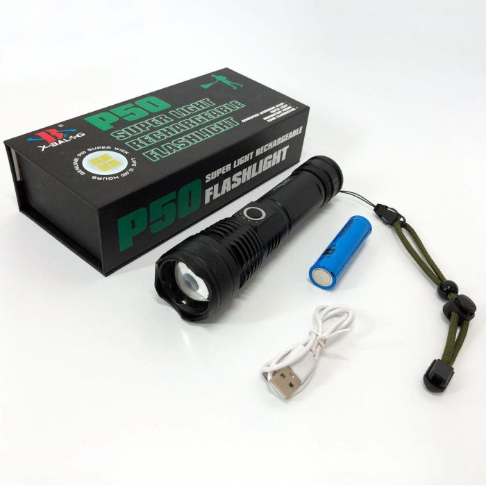 Тактичний ліхтар POLICE BL-X71-P50 Тактичні ліхтарі | Надпотужний ліхтарик