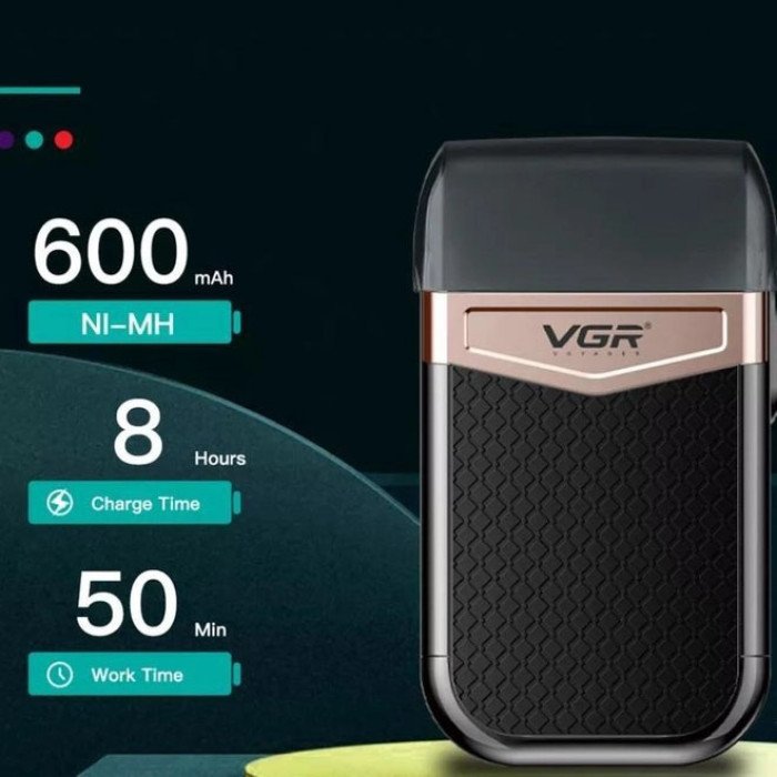 Електробритва VGR V-331, шейвер бритва тример для стрижки вусів та бороди професійна чоловіча бритва